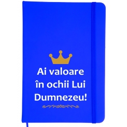 Notepad personalizat, Ai valoare in ochii lui Dumnezeu!